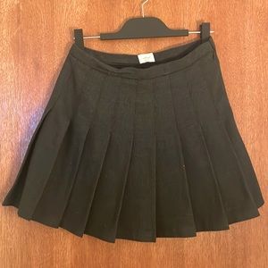 Aritzia Wilfred Francesca Skirt Heather Dark Grey